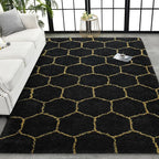 TWINNIS Super Soft Shaggy Rugs Fluffy Carpets, 4x5.9 Feet, Indoor Modern Plush - Image 8