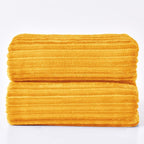 BEDELITE Fleece Blanket Queen Size – 3D Ribbed Jacquard Soft and Warm - Image 9