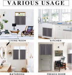 RYB HOME Short Blackout Curtains - Image 7