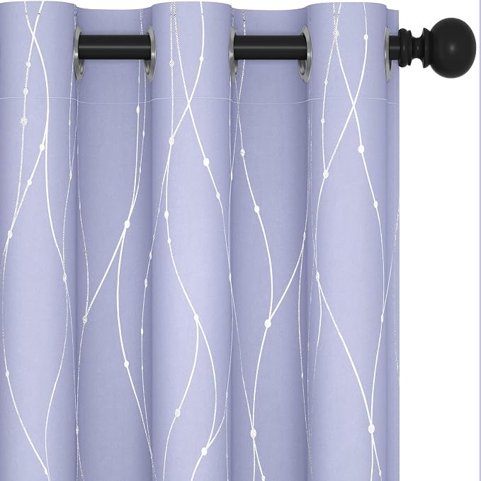 Deconovo Blackout Curtains, Thermal Insulated Soundproof Drapes by Deconovo