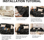 HANDONTIME Washable Couch Covers - Image 7