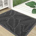 Colorxy Waterproof Doormat, Sturdy Natural Rubber Front Indoor Mat, Non Slip by Colorxy