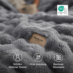 Bedsure 3D Fleece Bubble Blanket - Image 5