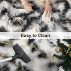TWINNIS Super Soft Shaggy Rugs Fluffy Carpets, 4x5.9 Feet, Indoor Modern Plush - Image 6