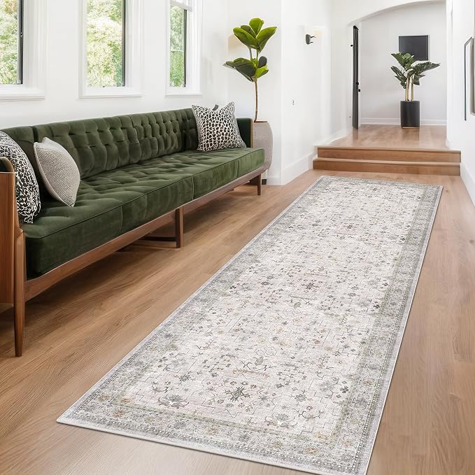 Hazo Haus Floral 3x8 Wide Hallway Runner - Image 6