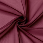 Burgundy Valances for Windows, Burgundy Sheer Curtains 14 Inch Length 2 Pack - Image 9
