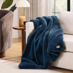 UGG Euphoria Faux Fur Throw Blanket, Soft Warm Throw Blankets - Image 7