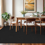 KOZYFLY Washable Area Rug 6x9 ft Rubber Backed Non Slip Rugs - Image 2
