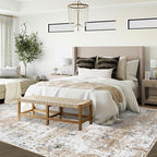XLUEZ 6x9 Area Rugs for Living Room, Washable Modern Abstract Large Area Rug - Image 3