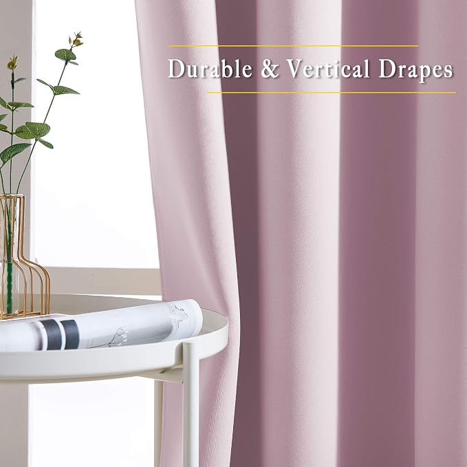 NICETOWN Room Darkening 72 inch Curtains - Image 2