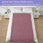 Bigacogo Chunky Knit Throw Blanket - Image 6