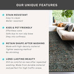Washable Vintage 5x8 Living Room Rug, Dark Green Floral Area Rug - Image 7