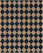 Lahome Colette Checkered Easy Jute Carpet, Washable 8x10 Rugs - Image 8