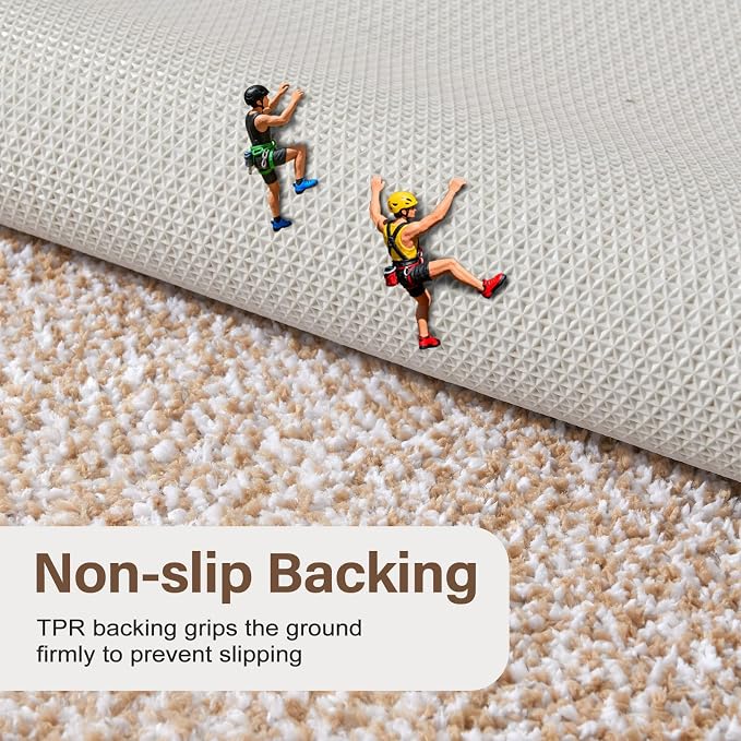 48x32 Large Bathroom Rugs Washable Non Slip, Soft Absorbent Quick Dry Mats - Image 5