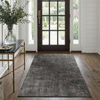 Latte&Fog 3x5 Entryway Rug Indoor, Modern Abstract Washable Area Rug, Boho Non by LatteFog