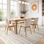 Nakagishi 12x15 Area Rugs Living Room: Washable Boho Large Neutral Modern Soft - Image 6