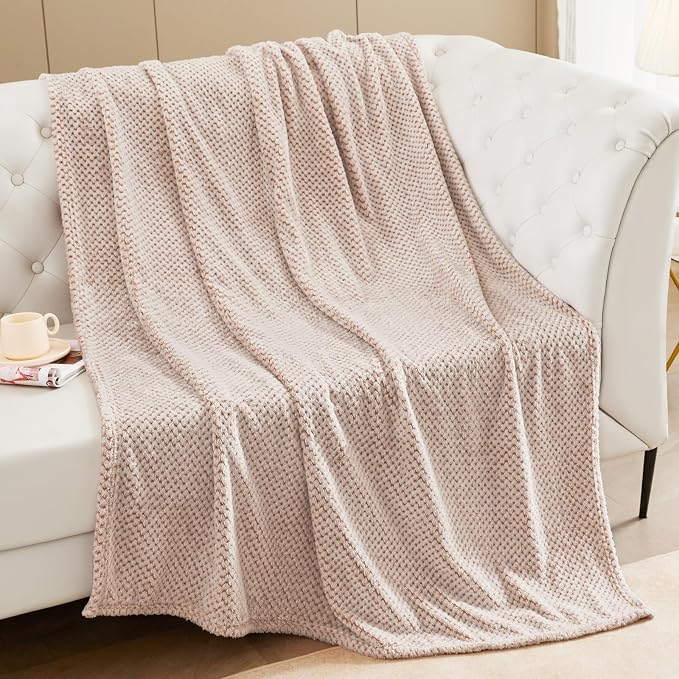 Exclusivo Mezcla Fleece Bed Blanket King Size, Super Soft and Warm Blankets - Image 5