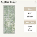 Runner Rug 2x5 Washable Non-Slip Kitchen Runner Rugs - Image 5