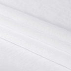 DWCN White Sheer Curtains Semi Transparent Voile Rod Pocket Curtains - Image 6
