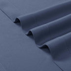Chyhomenyc Denim Blue Valances for Window, Room Darkening Short Curtains for - Image 9