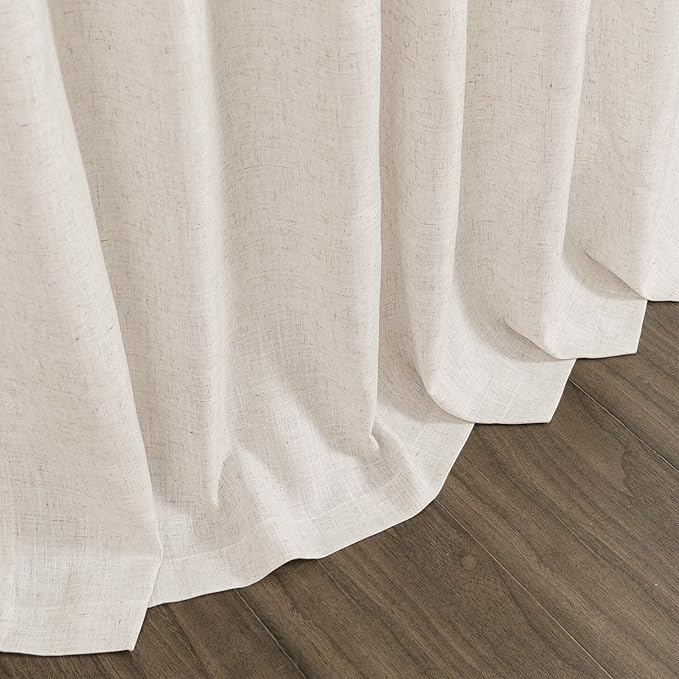 Nanspring Extra Wide Linen Curtains - Image 6