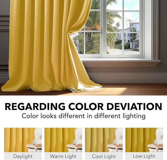 Deconovo Short Blackout Curtains - Image 6