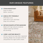 Moss Green 3x10 ft Extra Long Wide Runner Rug - Image 7
