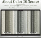 Boho Blackout Curtains 90 Inches Long Sage Green Linen Blend 2 Panels - Image 5
