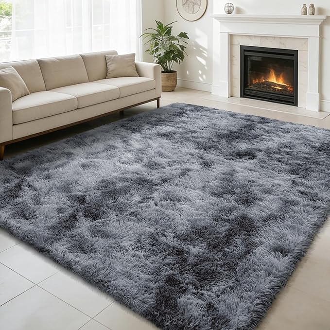 Ultra Soft Fluffy Area Rugs for Bedroom Living Room 10x14, Nursery Rug by yulidayang