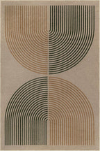 Lahome Enfys Modern Rainbow Easy Jute Office Rug, Washable Rugs 4x6 - Image 7