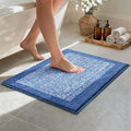 Bathroom Rugs 24x17 Non Slip Washable, Soft Absorbent Quick Dry Mats by Unknown