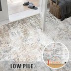 6x9 Area Rug Living Room Rug: Washable Modern Abstract Soft Thin Rug Indoor - Image 8