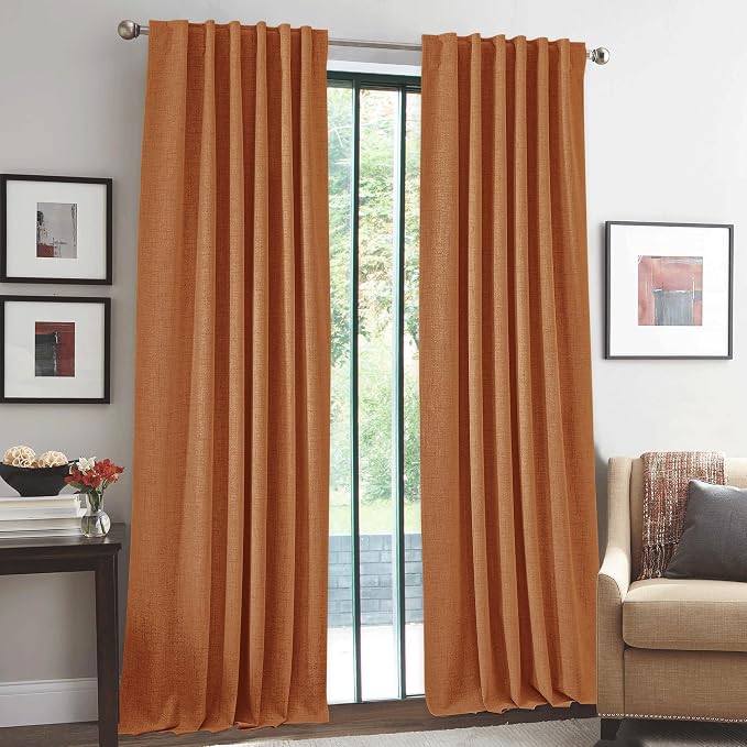 RYB HOME 100% Blackout Fall Curtains - Image 2