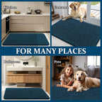 OLANLY Dog Door Mat for Muddy Paws 70x35, Absorbs Moisture and Dirt, Absorbent - Image 8