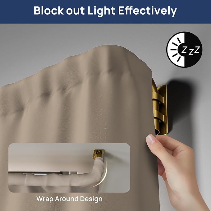 ENJOYBASICS Blackout Curtain rod - Image 3