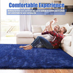 Ultra Soft Fluffy Area Rugs for Bedroom Living Room 10x14, Nursery Rug - Image 6