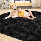 Tepook Super Soft Fluffy Rug for Bedroom, Modern Shaggy Fuzzy Kids Rugs for - Image 5