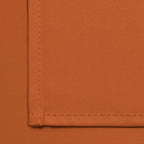 Yakamok Soft and Smooth Orange Blackout Curtains - Image 7