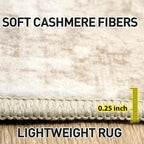 5x7 Area Rugs Washable Rug: Modern Abstract Living Room Rug Soft Anti-Skid Thin - Image 6