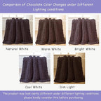 Bigacogo Chunky Knit Throw Blanket - Image 6