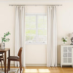 YaFex 2 Pack Heavy Duty Curtain Rods 32-90 Inch, 1 Inch Adjustable Curtain Rod - Image 2