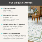 Cream Green Large 8x12 Area Rug - Image 7
