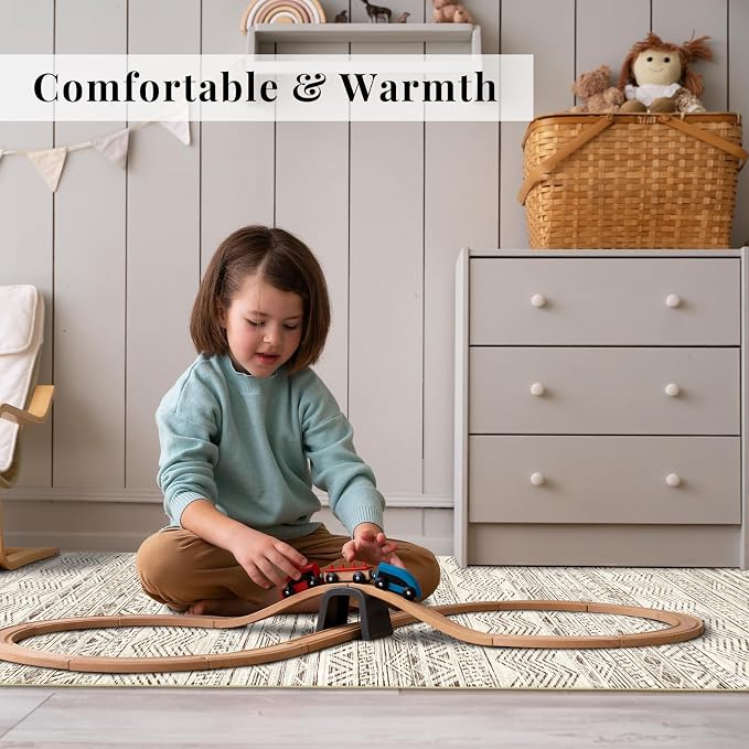 Moroccan Washable Hallway Runner Rug - Image 3