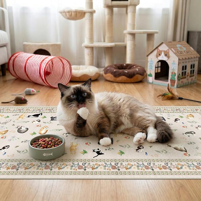 2x5 Washable Kitchen Runner Rug by EISUROM