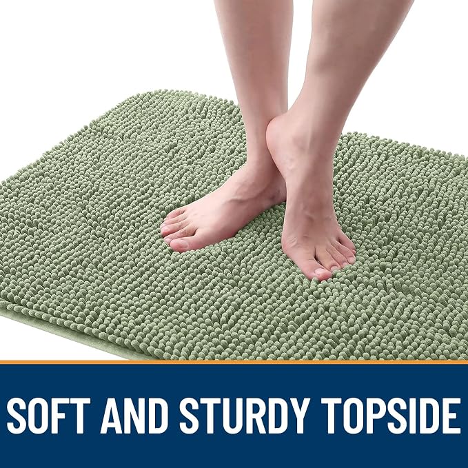 OLANLY Dog Door Mat for Muddy Paws 50x30, Absorbs Moisture and Dirt, Absorbent - Image 4