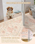 Hallway Runner Rug 2x12, Extra Long Washable Runner Rugs - Image 6