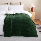 Green Fleece Throw Blanket 60”×80” - Image 4