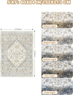 Area Rugs 5x7, Ultra-Thin Washable Rugs - Image 2