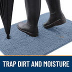 OLANLY Dog Door Mat for Muddy Paws 70x46, Absorbs Moisture and Dirt, Absorbent - Image 2