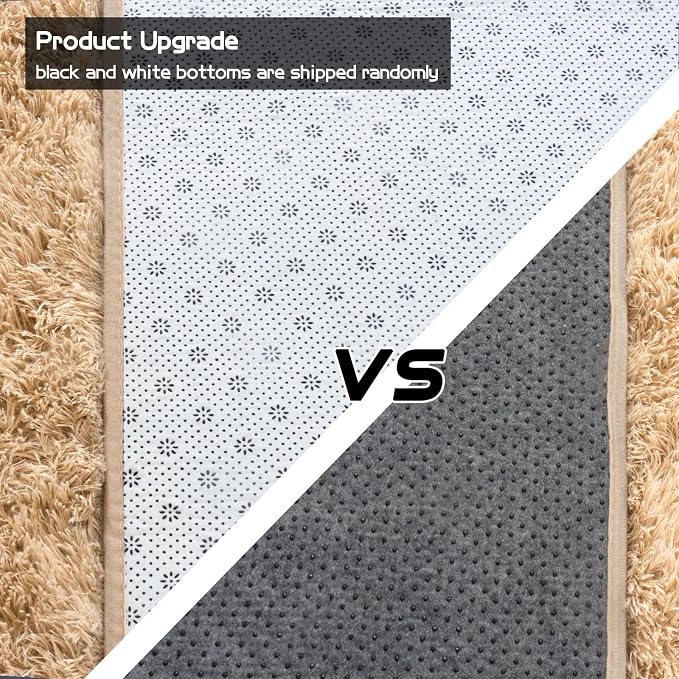 Pionblank Fluffy Area Rug for Bedroom 4x6 Feet, Indoor Plush Carpet, Shag Soft - Image 5